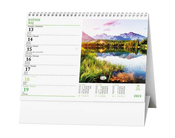 Stolní kalendář - Toulky přírodou