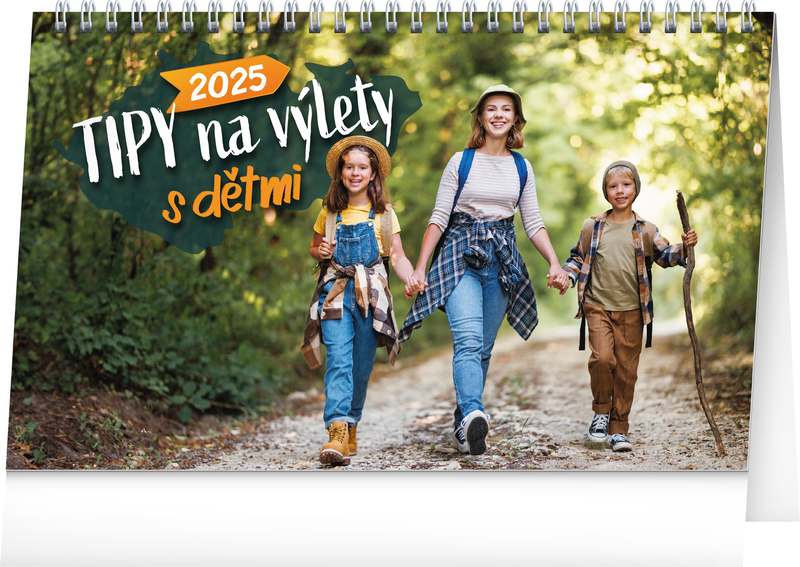 Stolní kalendář Tipy na výlety s dětmi