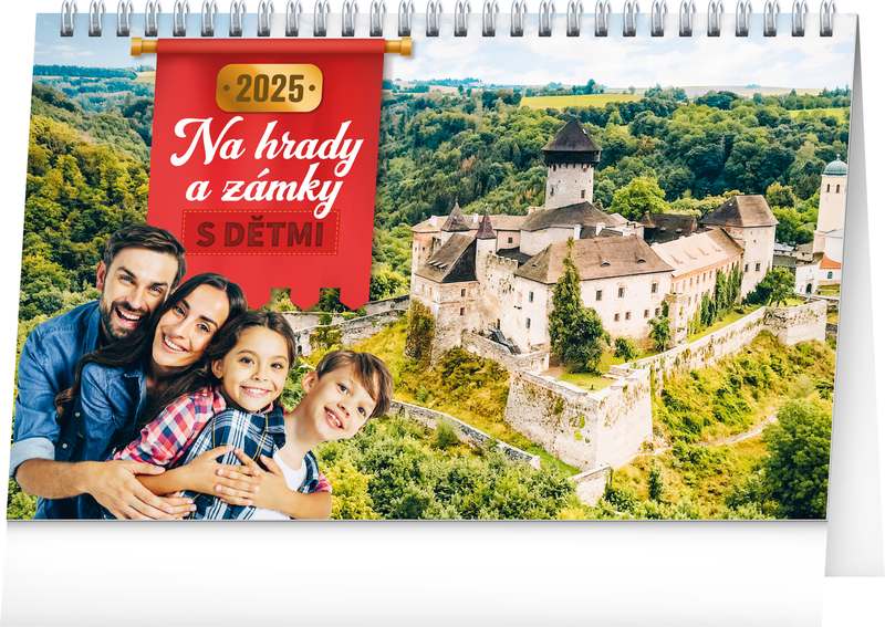 Stolní kalendář S dětmi na hrady a zámky