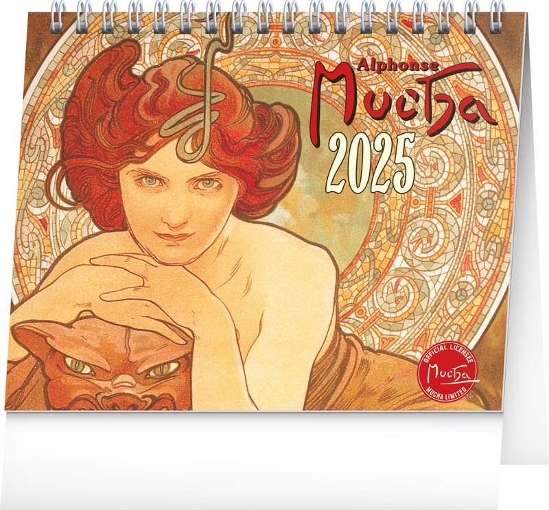 Stolní kalendář Alfons Mucha
