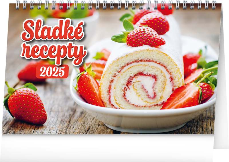 Stolní kalendář Sladké recepty