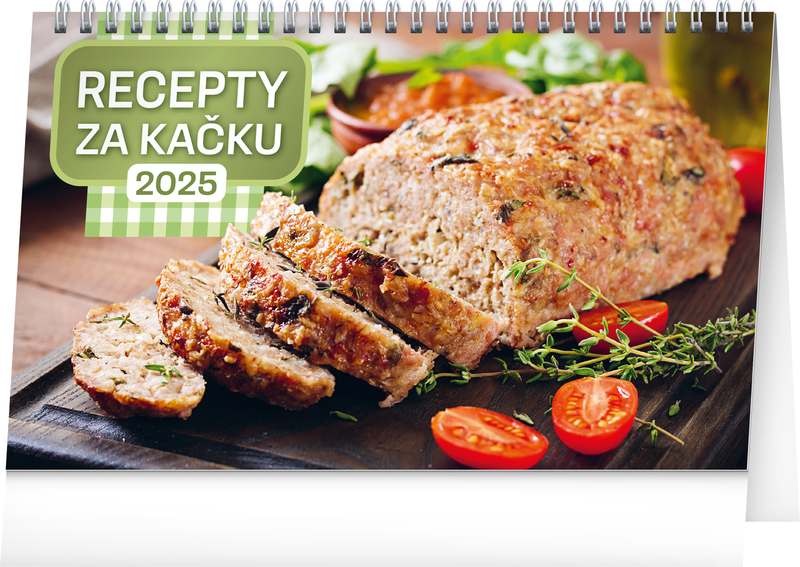Stolní kalendář Recepty za kačku