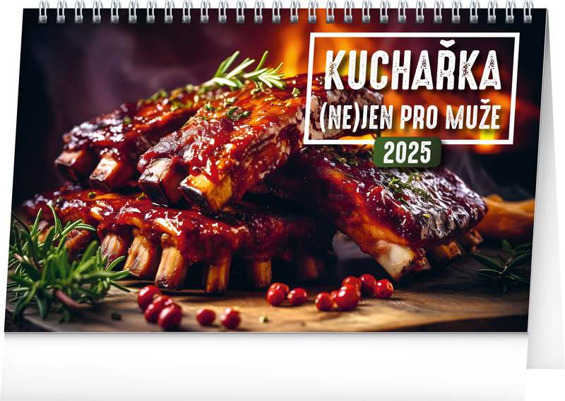 Stolní kalendář Kuchařka (ne)jen pro muže