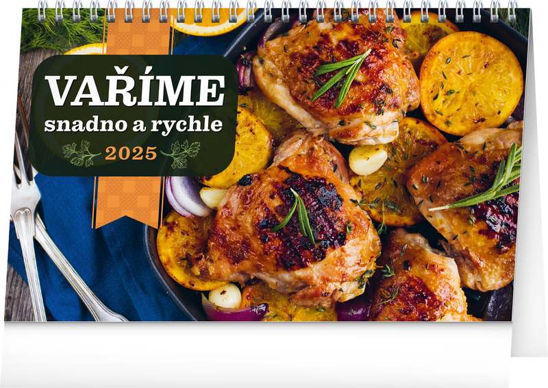 Stolní kalendář Vaříme snadno a rychle