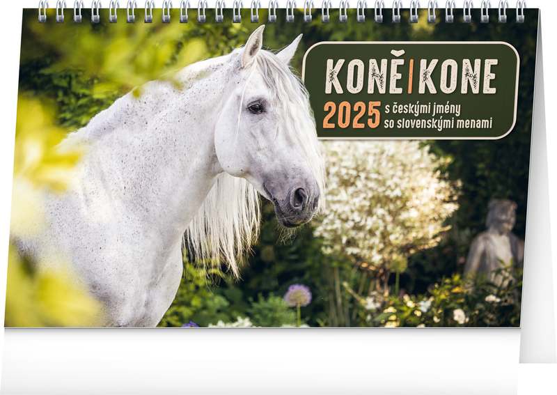 Stolní kalendář Koně - Kone CZ/SK