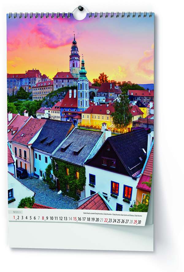 Nástěnný kalendář A3 - Česká republika