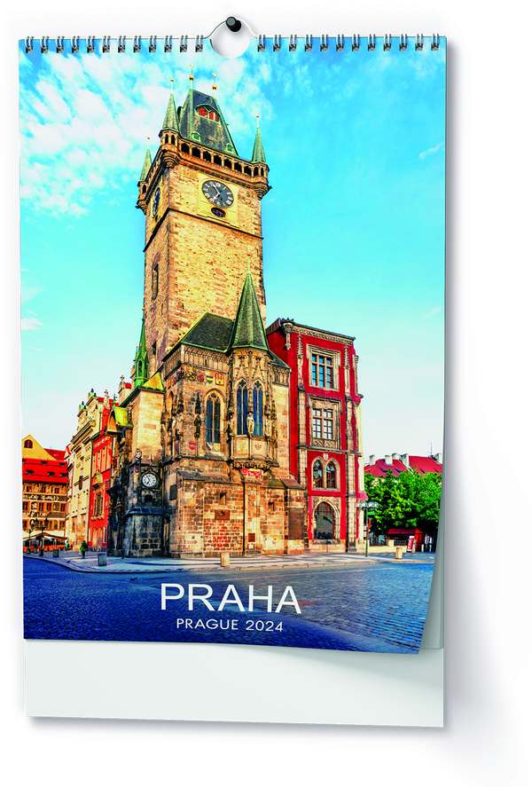 Nástěnný kalendář A3 - Praha