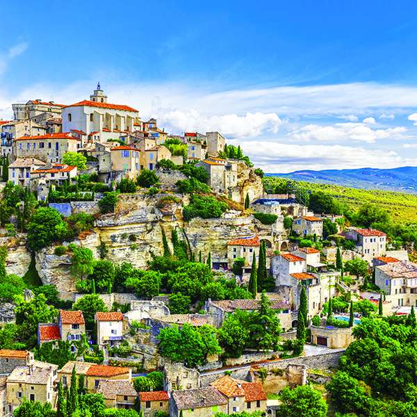 Nástěnný kalendář - Poznámkový - Provence