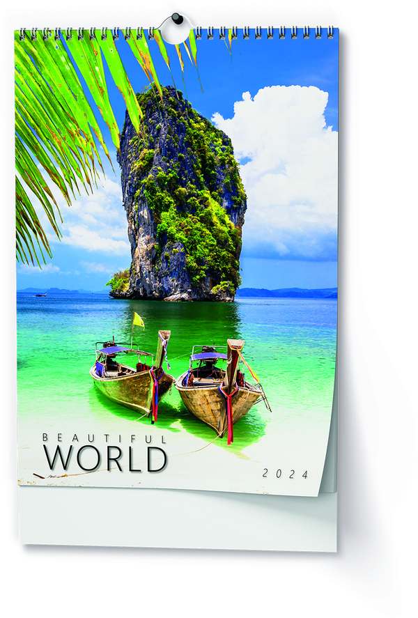 Nástěnný kalendář A3 - Beautiful world