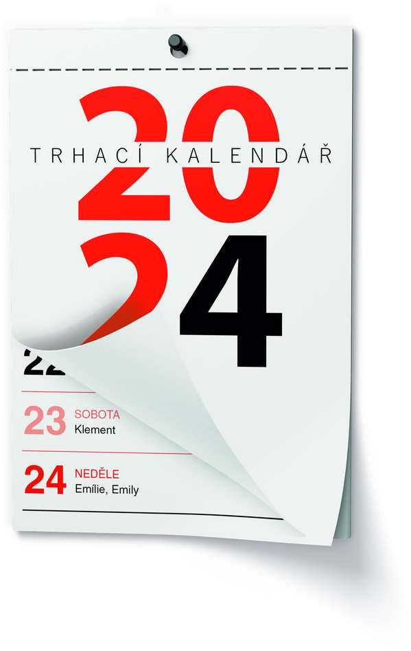 Nástěnný kalendář trhací - Senior  I. - A6