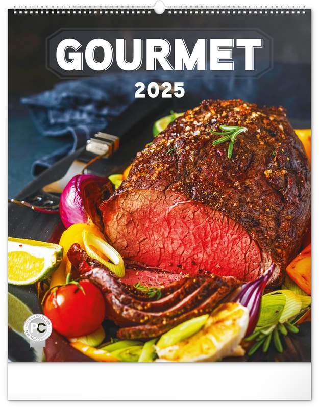 Nástěnný kalendář Gourmet