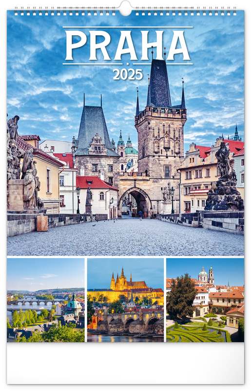 Nástěnný kalendář Praha