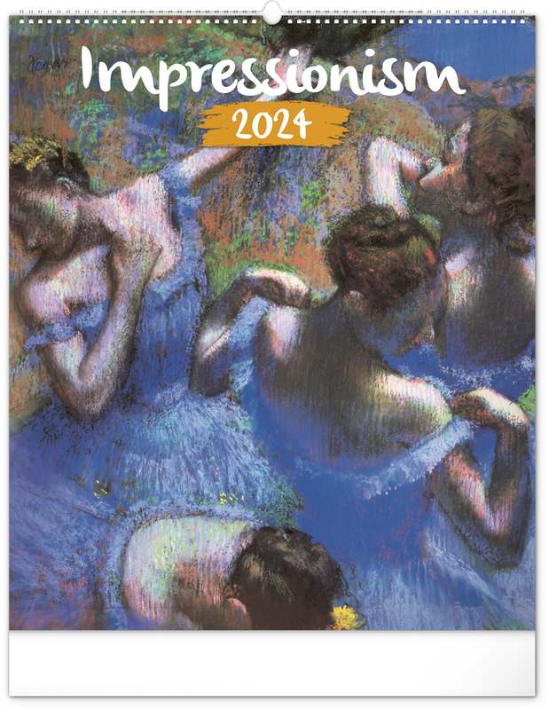 Nástěnný kalendář Impresionismus 2024, 48 x 56 cm