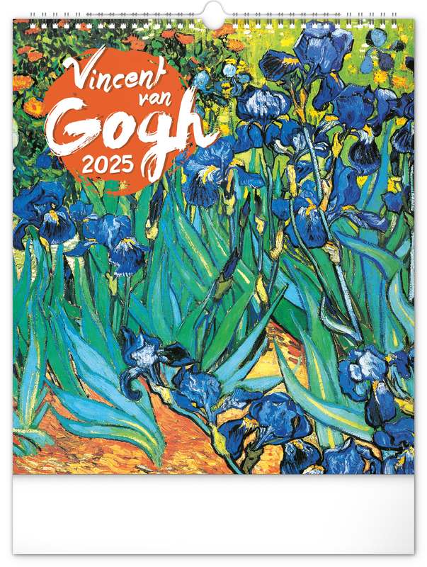 Nástěnný kalendář Vincent van Gogh 2024, 30 x 34 cm