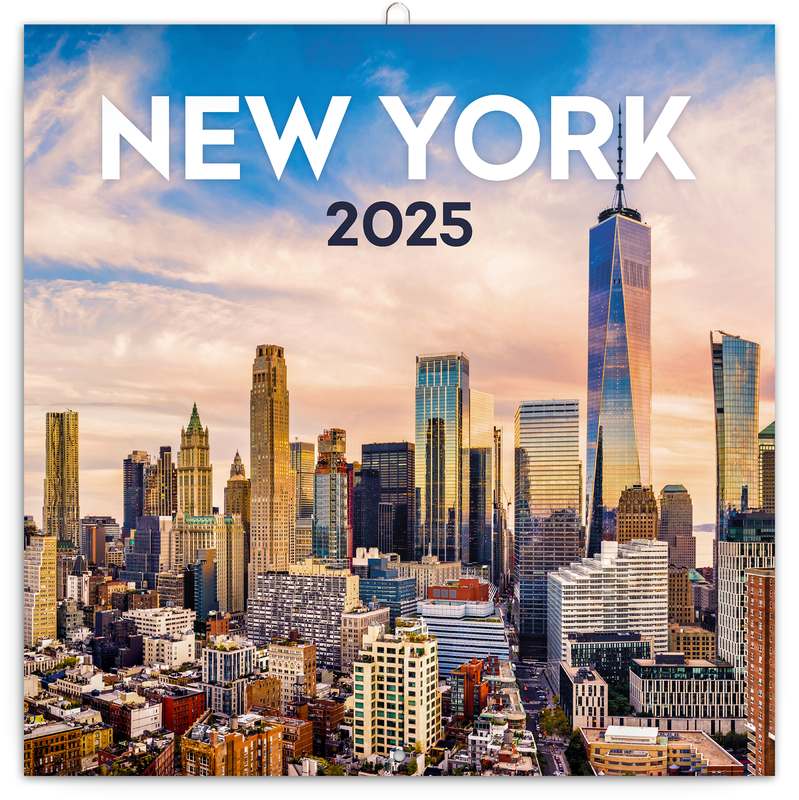 Poznámkový kalendář New York