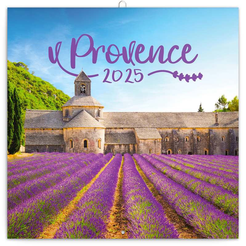 Poznámkový kalendář Provence