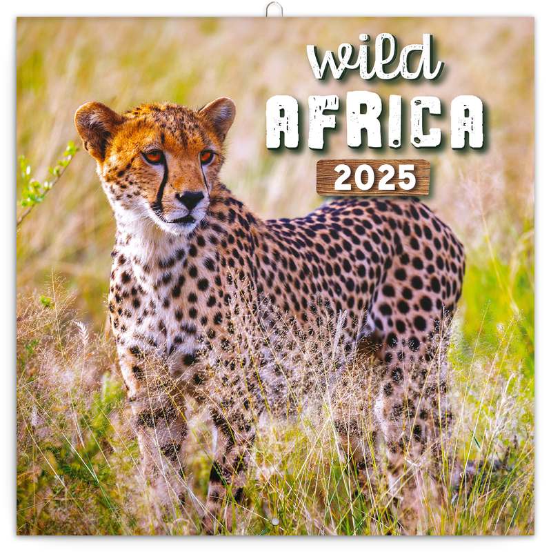 Poznámkový kalendář Divoká Afrika
